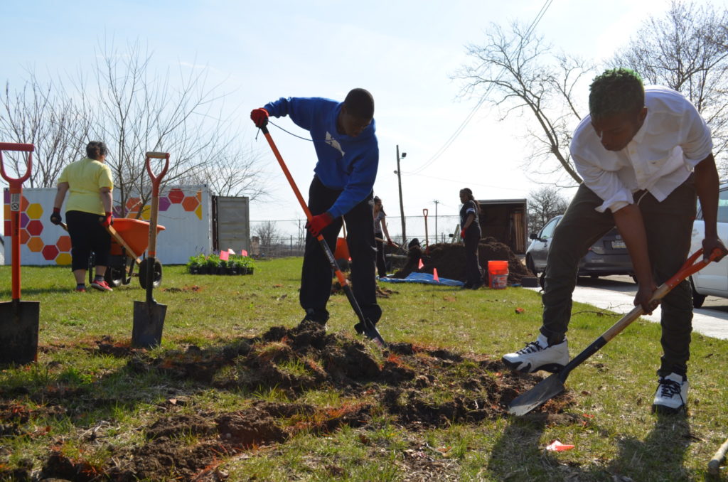 Grounded & Propel Andrew Street High School: Bringing Green Playces to ...